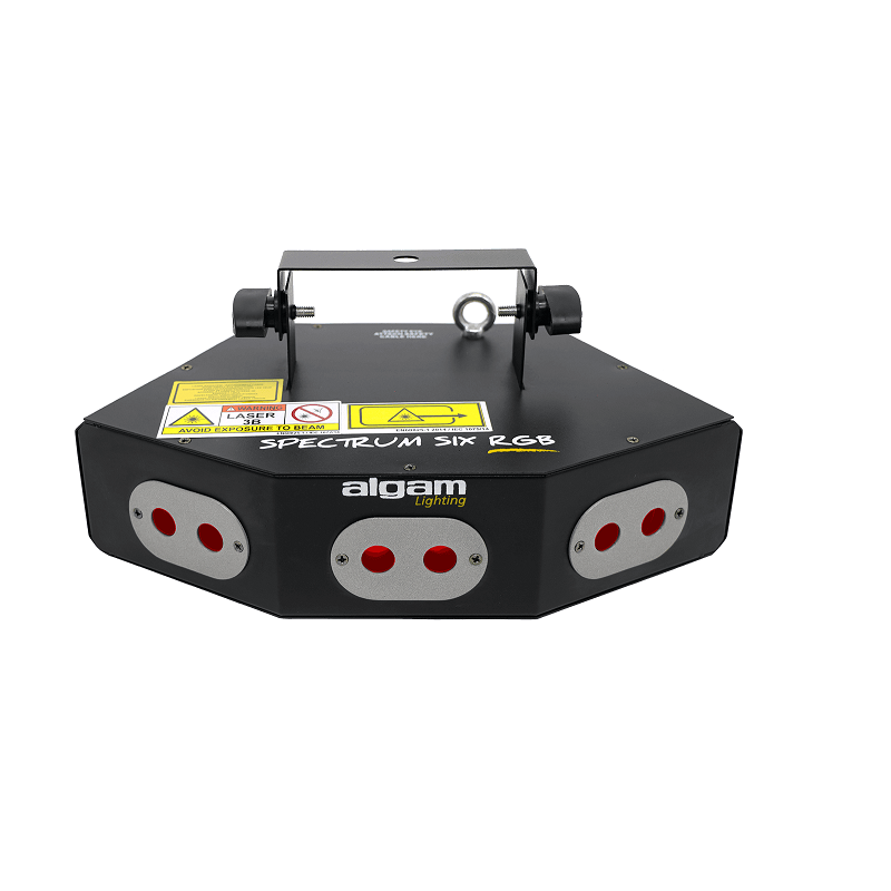 Laser d'Animation 6 Faisceaux 360 mW RGB – ALGAM LIGHTING SPECTRUMSIXRGB