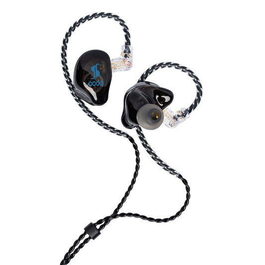 ÉCOUTEURS HAUTE RÉSOLUTION À 4 TRANSDUCTEURS ET ISOLATION ACOUSTIQUE SPM-435 BK