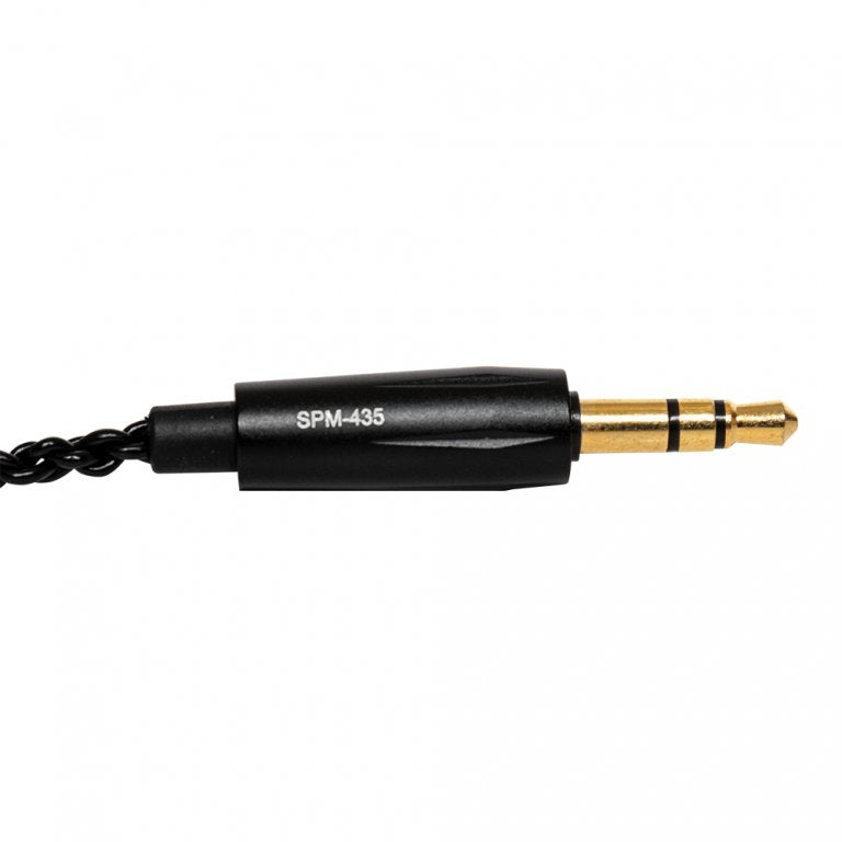 ÉCOUTEURS HAUTE RÉSOLUTION À 4 TRANSDUCTEURS ET ISOLATION ACOUSTIQUE SPM-435 BK