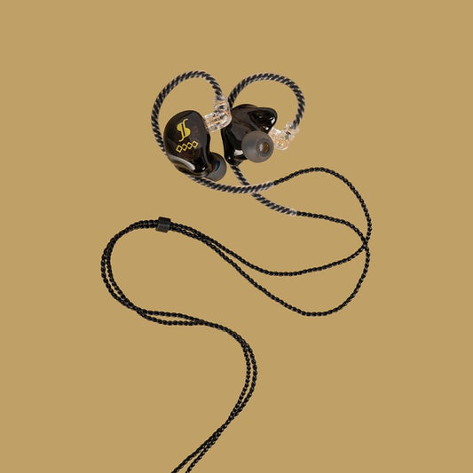 ÉCOUTEURS HAUTE RÉSOLUTION À 4 TRANSDUCTEURS, ISOLATION ACOUSTIQUE – ÉDITION SPÉCIALE OR/NOIR SPM-435 GD