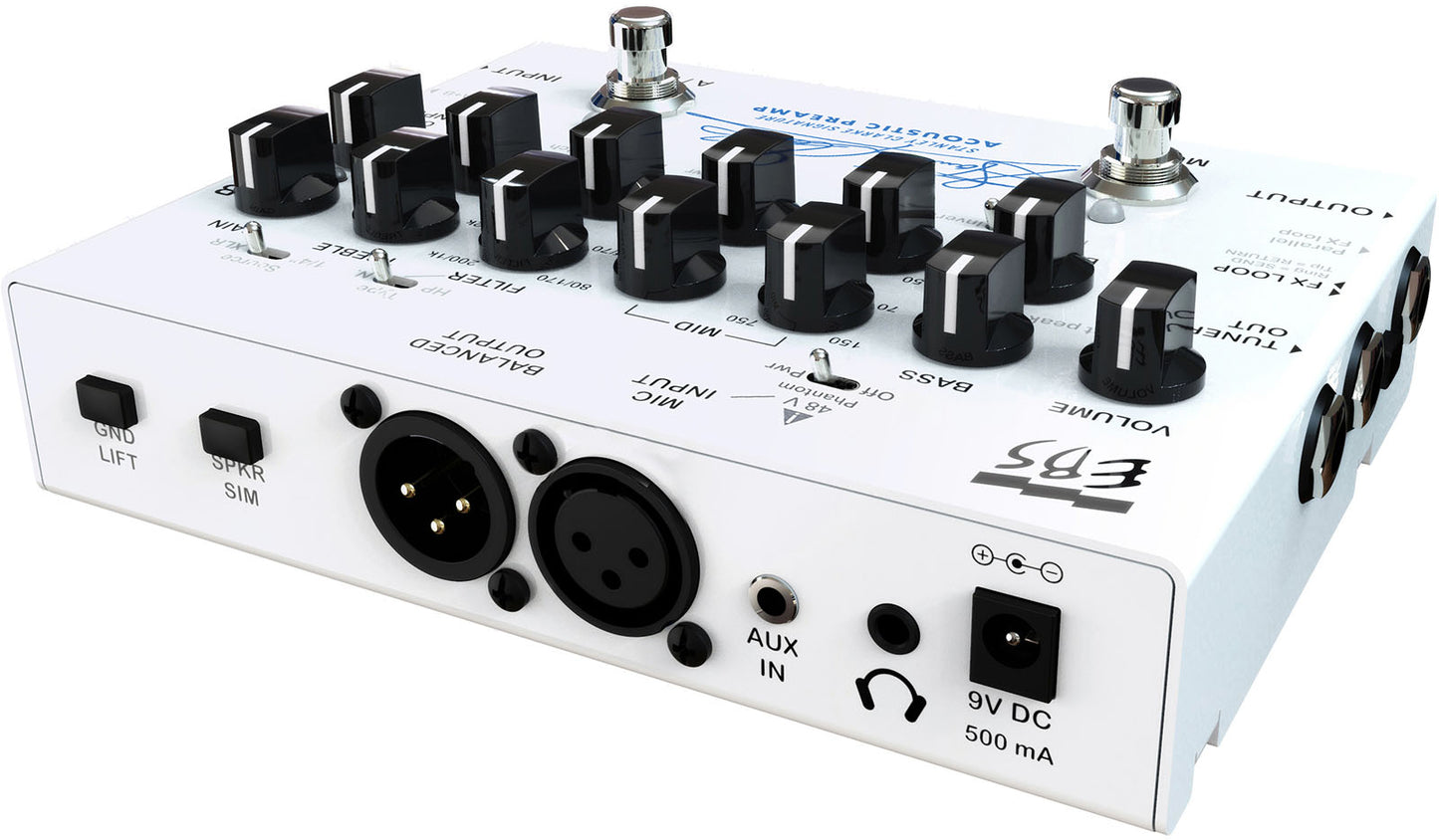 Préampli Acoustique 2 Canaux – EBS Stanley Clarke Preamp (STANLEY-PREAMP)