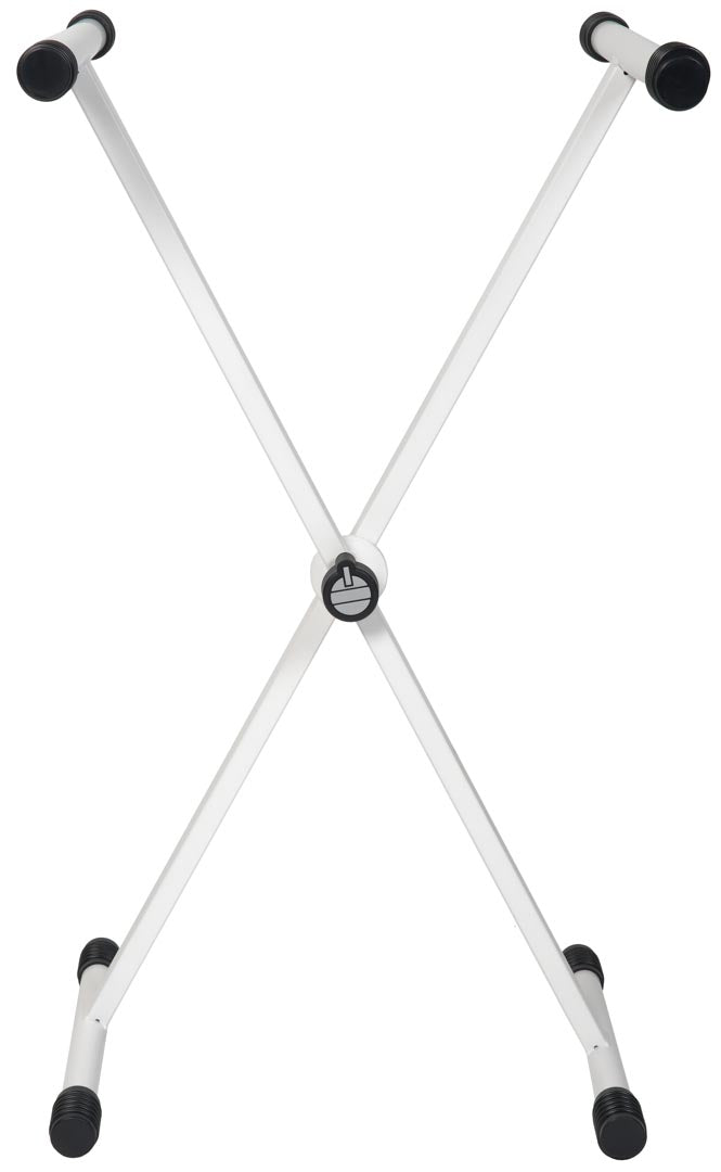 QUIKLOK T10WH-BB – Stand clavier T-Rex blanc H552-943 mm