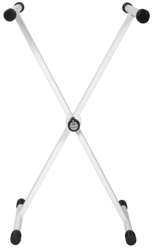 QUIKLOK T10WH-BB – Stand clavier T-Rex blanc H552-943 mm