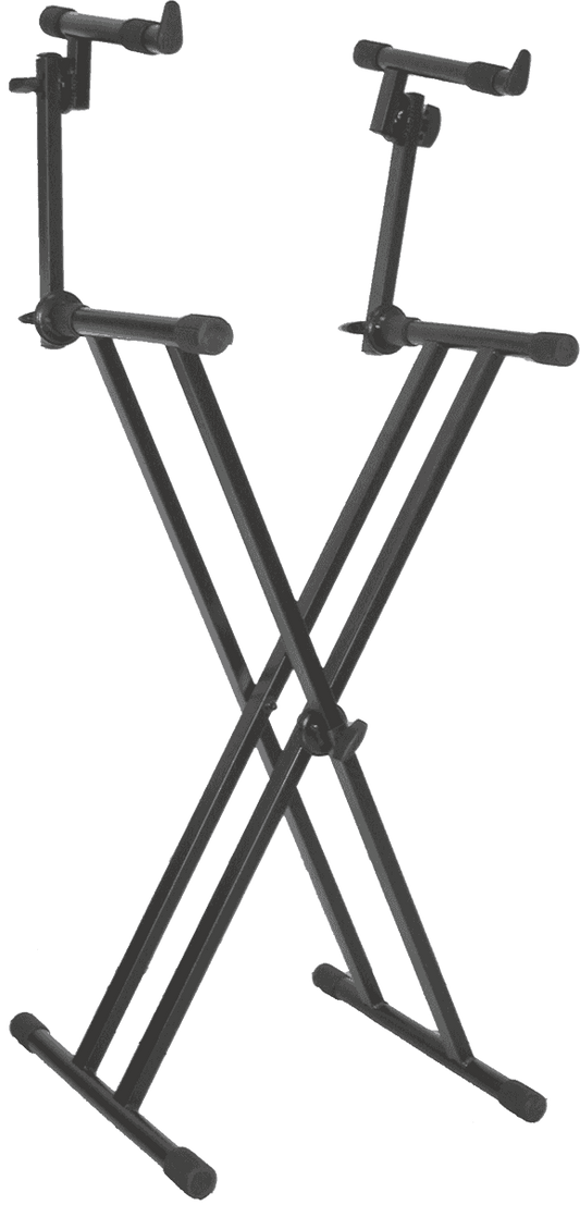 QUIKLOK T22 / T-REX – Stand clavier double, noir