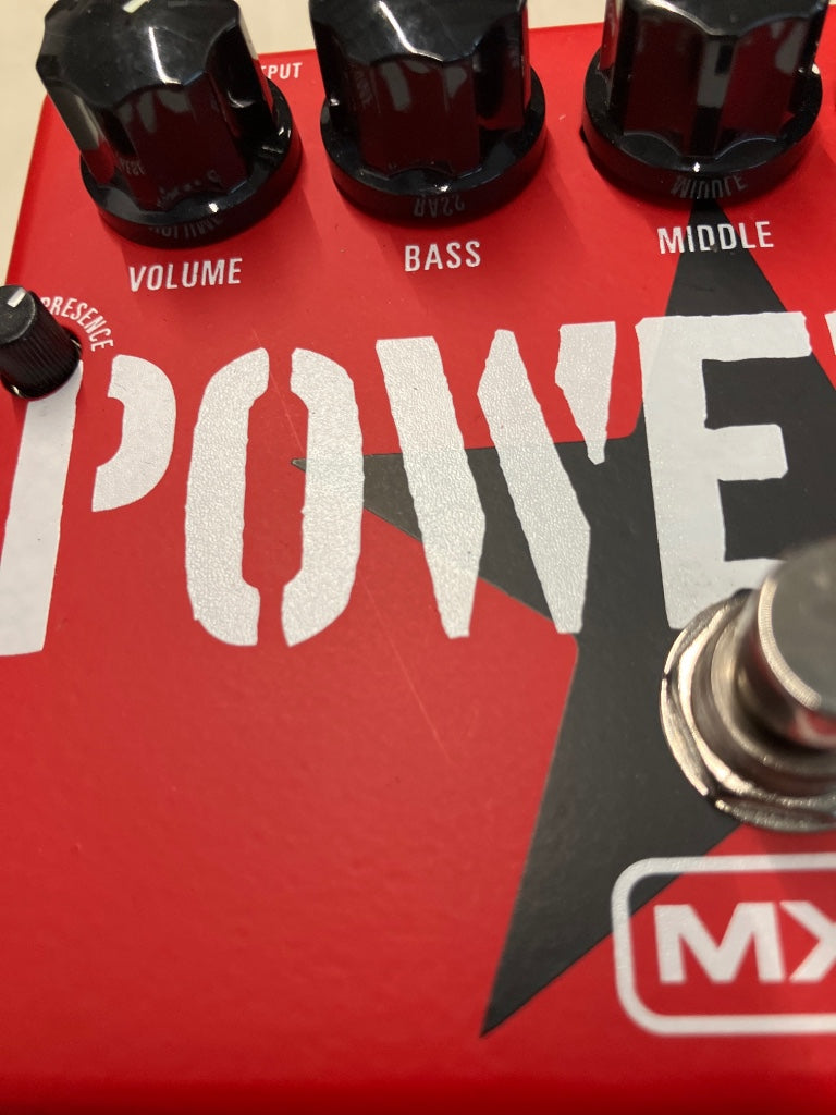 PEDALE OVERDRIVE TOM MORELLO POWER 50 MXR TBM1 STOCK B