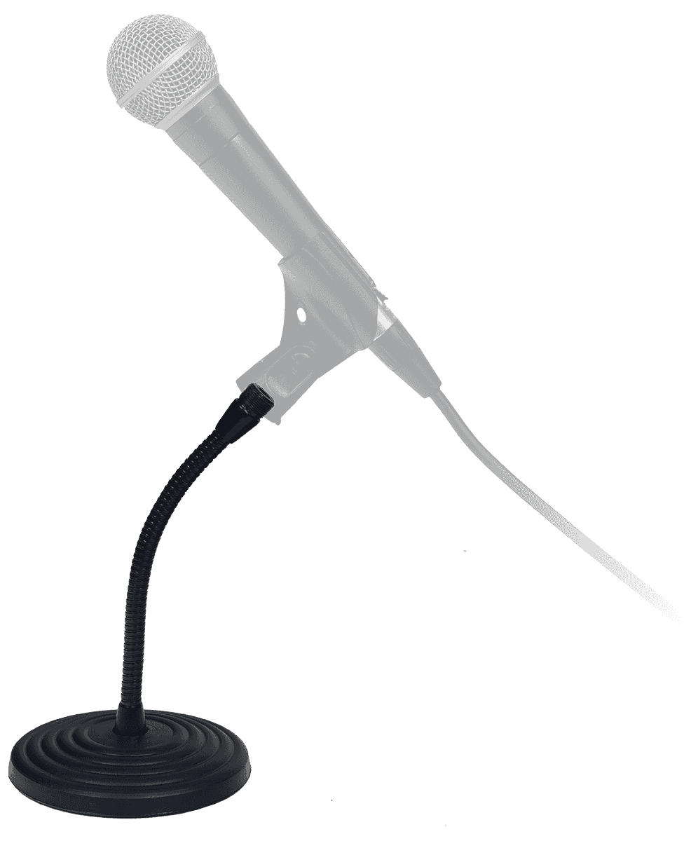 RTX MTFX – Pied de micro de table à embase ronde avec flexible 175 cm