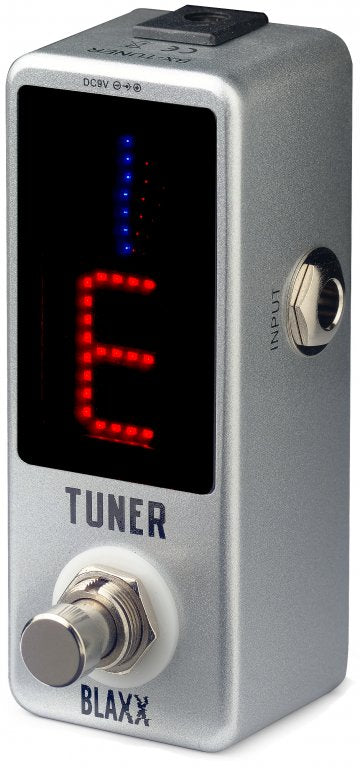 PÉDALE ACCORDEUR CHROMATIQUE AUTOMATIQUE BLAXX – GUITARE, BASSE ET AUTRES INSTRUMENTS