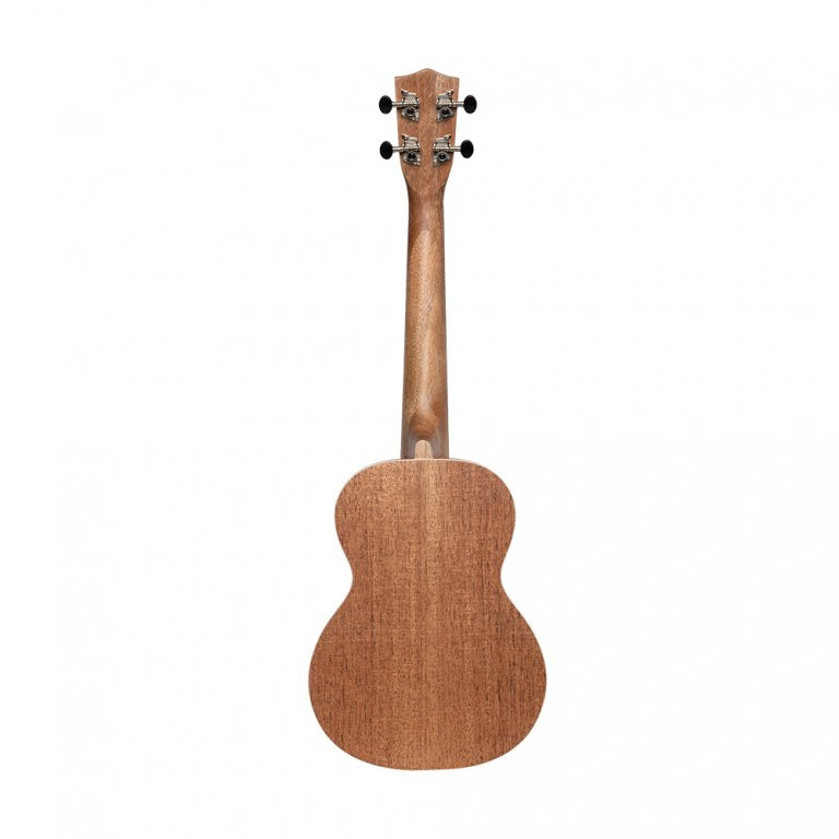 Ukulélé ténor traditionnel avec table en épicéa et housse en nylon noir STAGG UT-30 SPRUCE
