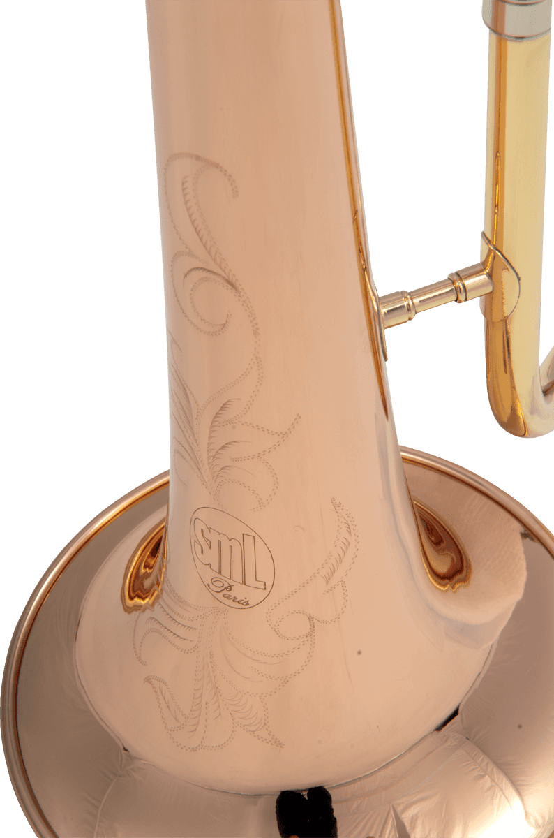 BUGLE Naturel sib cuivre rose verni SML FCL90-R