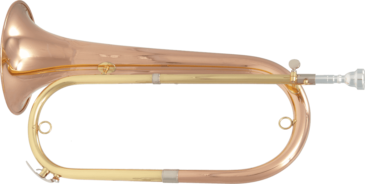 BUGLE Naturel sib cuivre rose verni SML FCL90-R