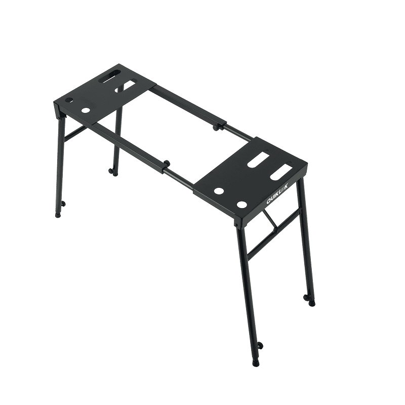 QUIK LOK WS420 – Stand clavier table noir H650–1100 mm