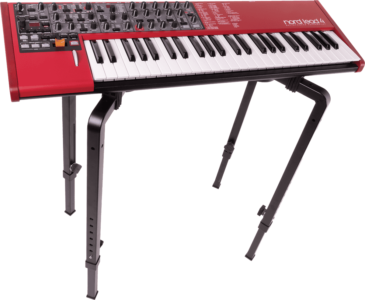 QUIK LOK WS640 – Stand clavier / table multifonction H 616 à 813 mm – Noir