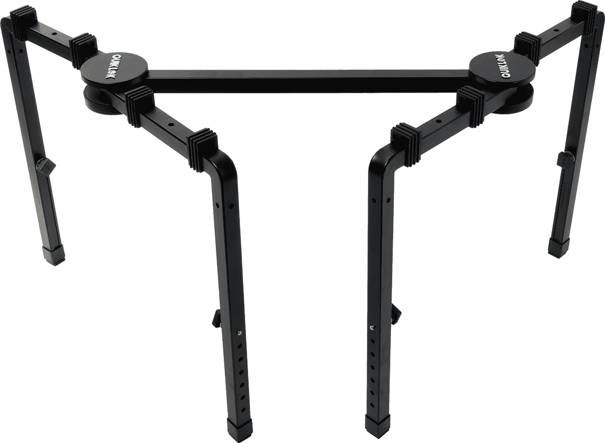 QUIK LOK WS650 – Stand clavier / table multifonction H616–813 mm – Noir