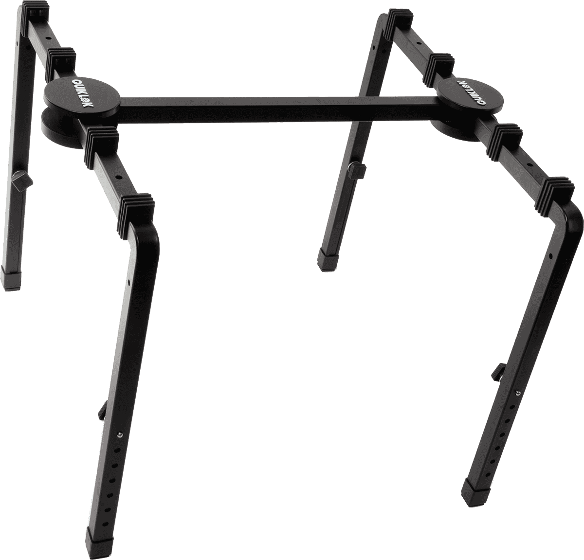 QUIK LOK WS650 – Stand clavier / table multifonction H616–813 mm – Noir