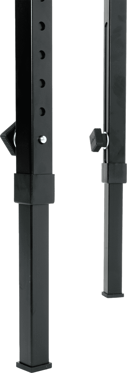 QUIK LOK WS650 – Stand clavier / table multifonction H616–813 mm – Noir