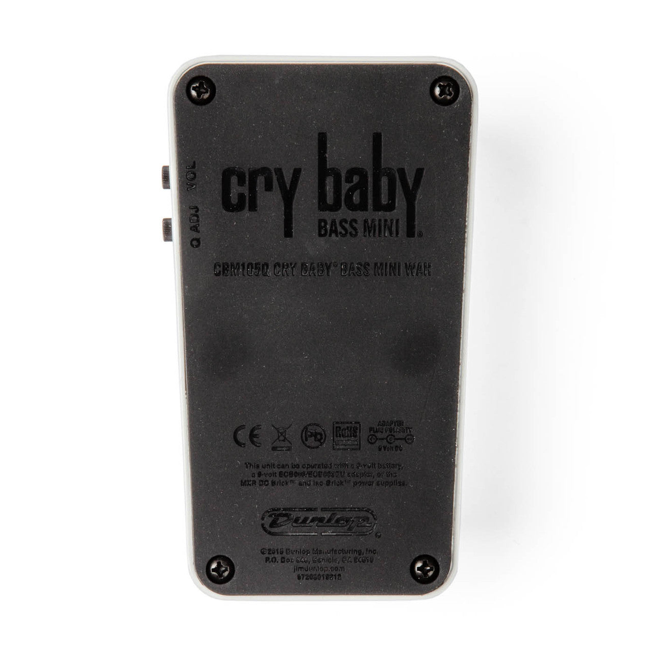 Pédale Wah Standard – Cry Baby Bass Mini Wah DUNLOP CBM105Q