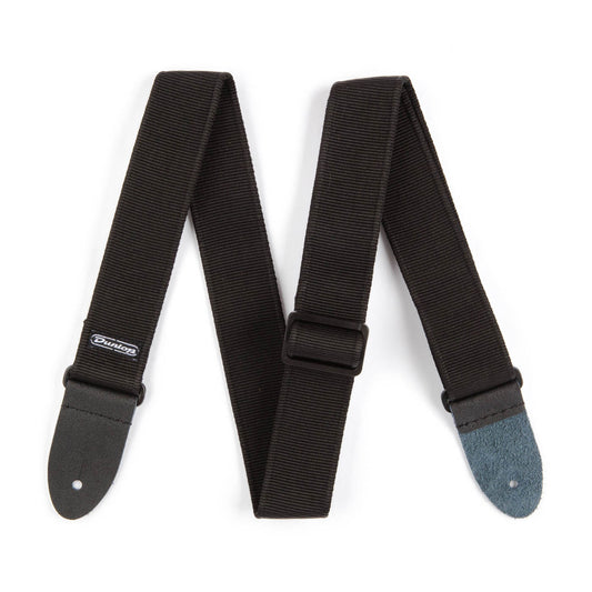 Courroie guitare DUNLOP Standard Noir – Extra longue D38-09BK
