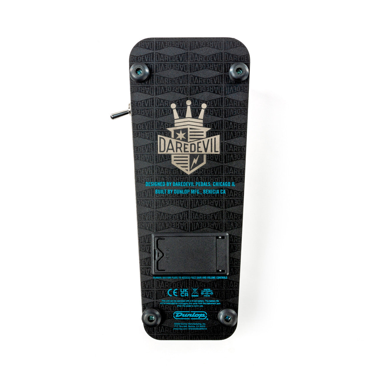 Pédale Wah Standard – Cry Baby Daredevil Fuzz Wah DUNLOP DD95FW
