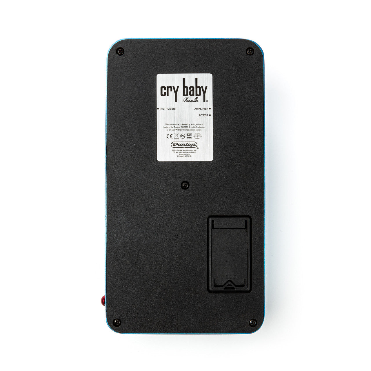 Pédale Wah Signature – Justin Chancellor Cry Baby Wah DUNLOP JCT95