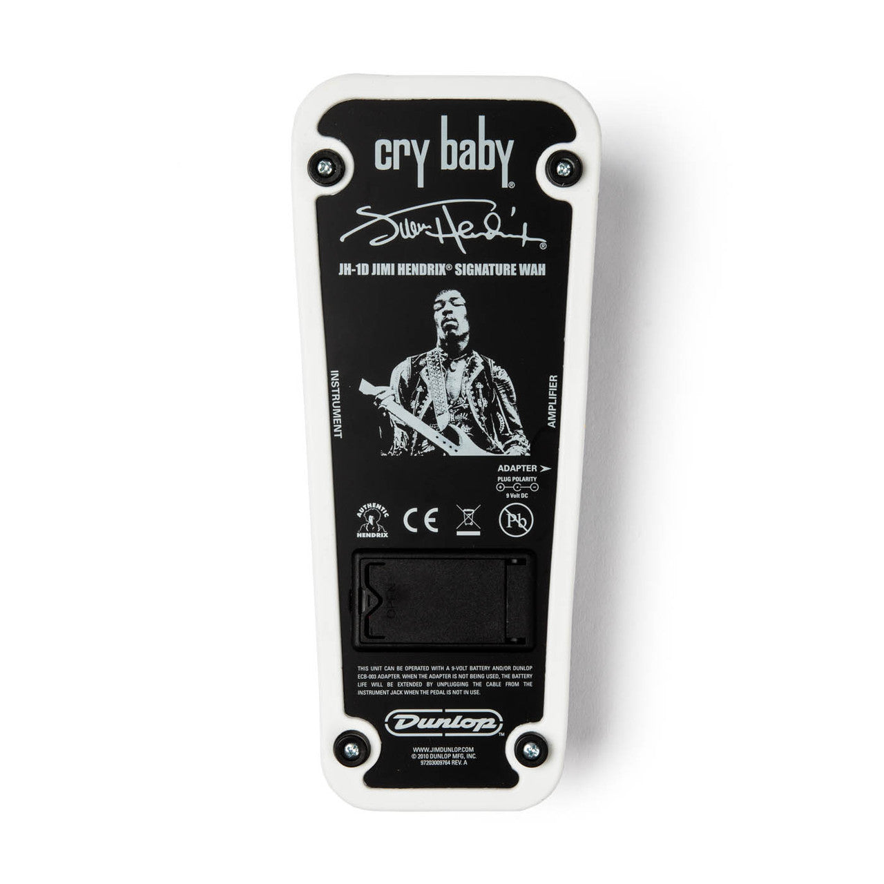 Pédale Wah Signature – Jimi Hendrix DUNLOP JH1D