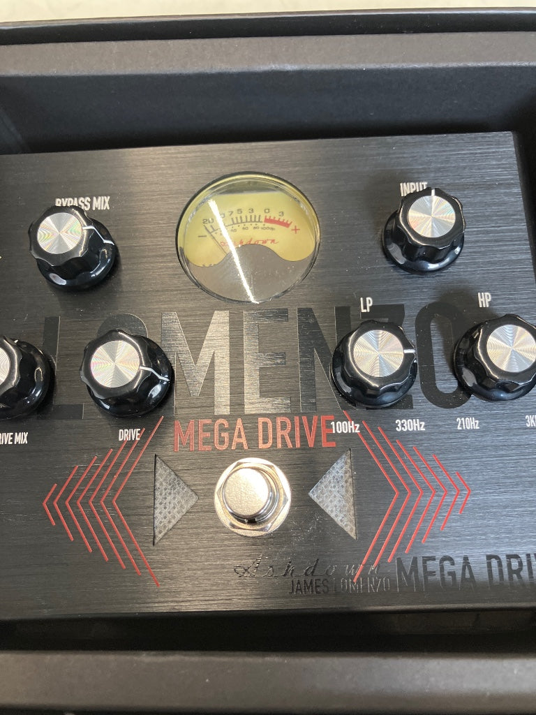 Pédale Signature James LoMenzo Ashdown JLO-MEGADRIVE - STOCK B