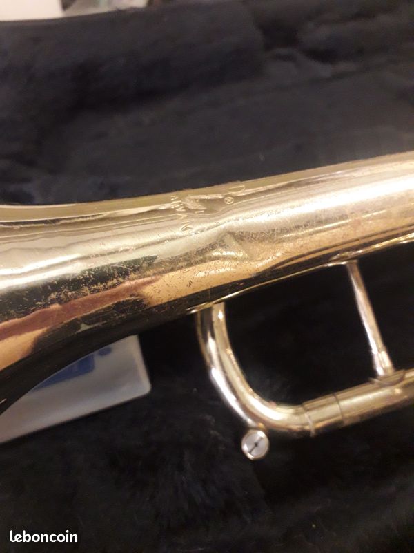 Trompette Jupiter Sib + étui + embouchure Bach 1 1/2C - OCCASION