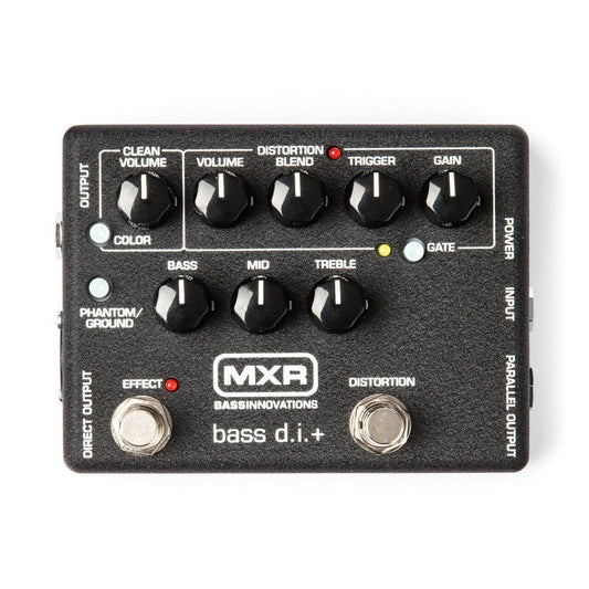 Pédale Préampli Basse + D.I. MXR M80 Bass D.I.+