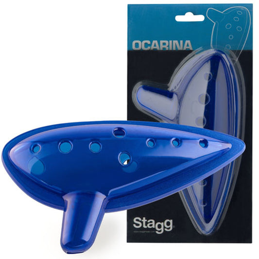 OCARINA EN PLASTIQUE BLEU STAGG