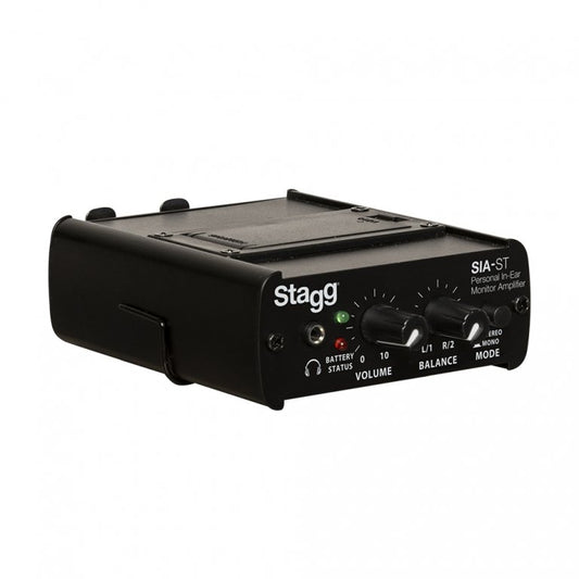 AMPLIFICATEUR DE MONITORING INTRA-AURICULAIRE PERSONNEL STAGG SIA-ST