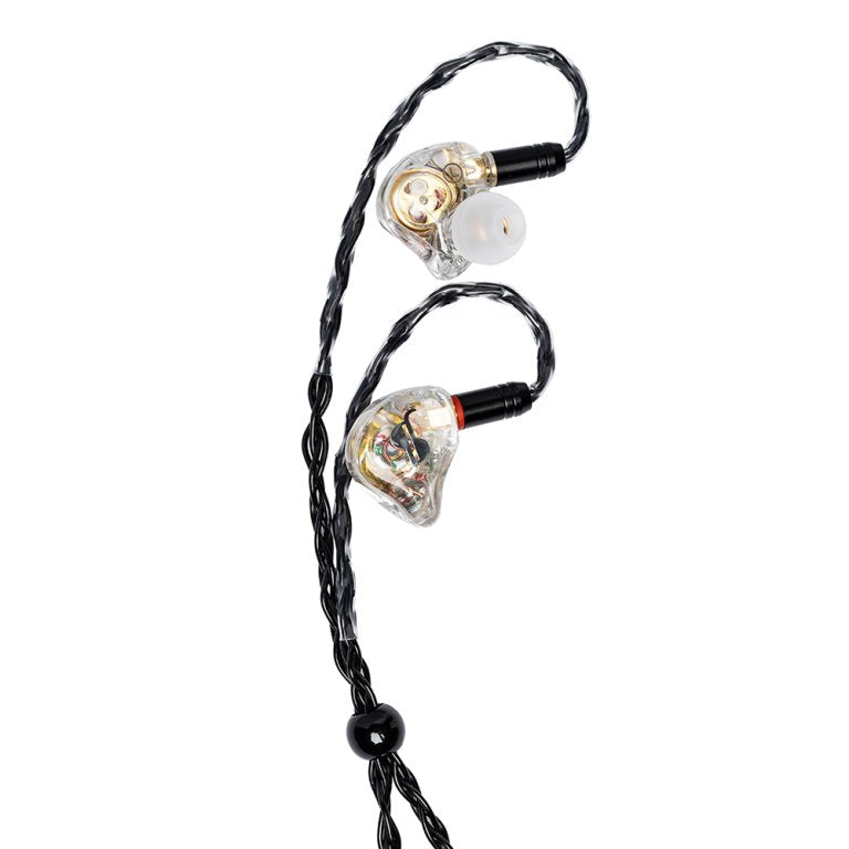 MONITEURS INTRA-AURICULAIRES PREMIUM SPM-PRO-TR – TRANSPARENTS