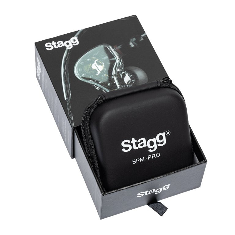 MONITEURS INTRA-AURICULAIRES PREMIUM SPM-PRO-TR – TRANSPARENTS