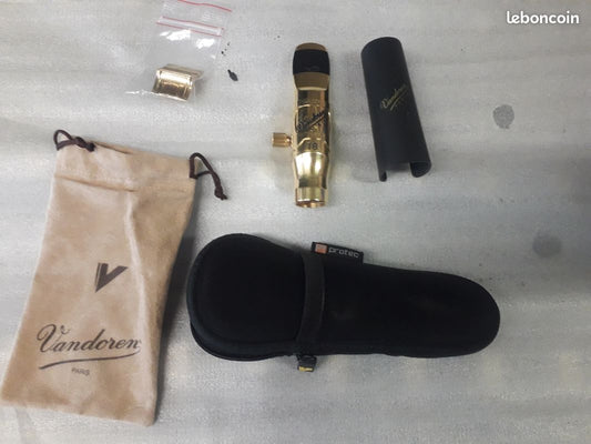 Bec saxophone ténor métal Vandoren V16 T8 – bon état